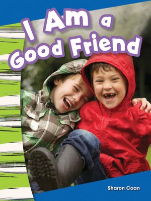 cover image of I Am a Good Friend